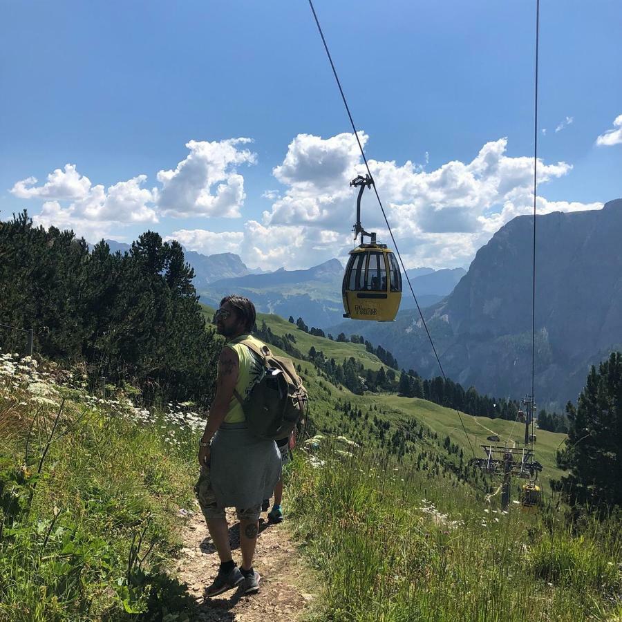 Chalet Madrisa Corvara In Badia Bagian luar foto
